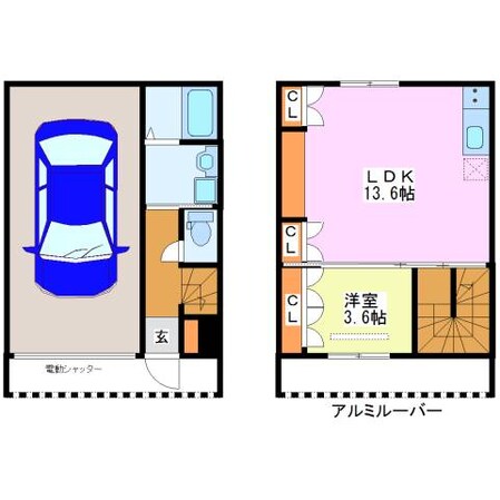 RENATUS　PREMIOの物件間取画像